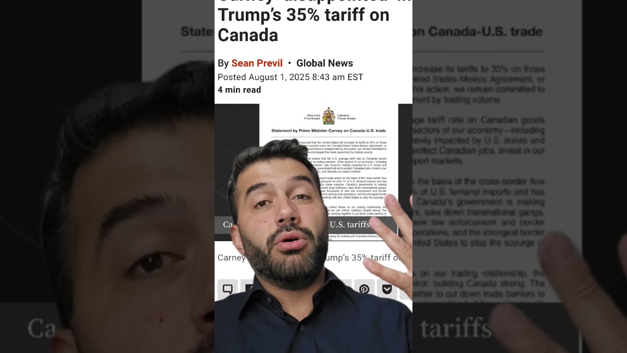BREAKING Trump S Tariff Bombshell Hits Canada HARD Vs Usa
