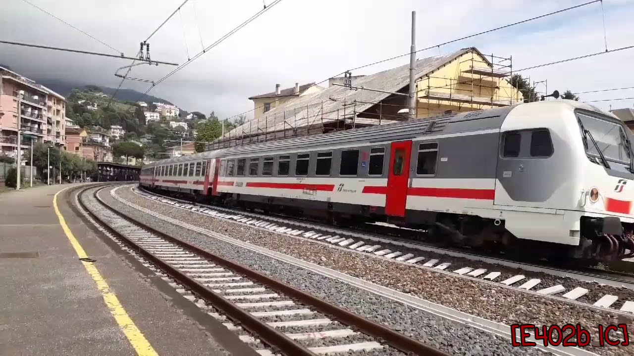 Arrivi e partenze alla stazione di Rapallo
