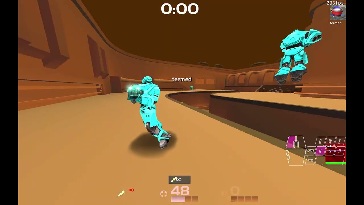 Playing Quake Live Lg duels until I can aim #25