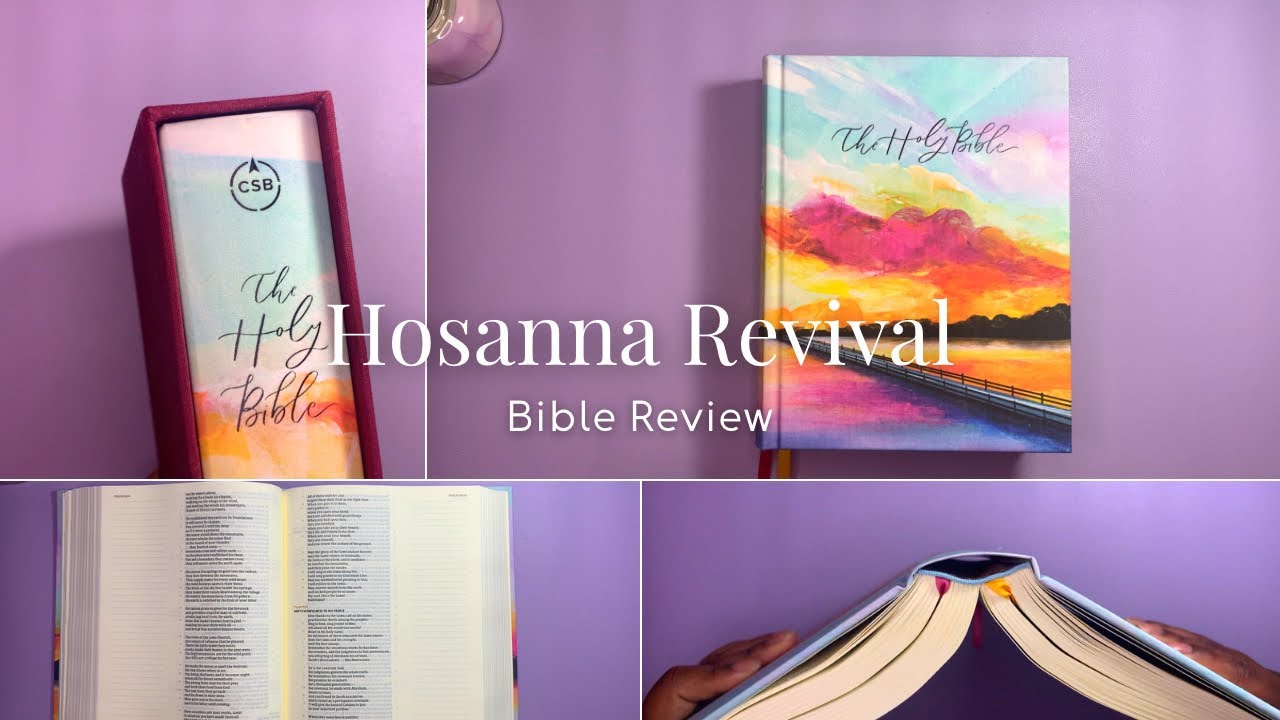 Hosanna Revival Bible Review #bible #review - YouTube