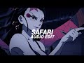 Safari Serena Edit Audio