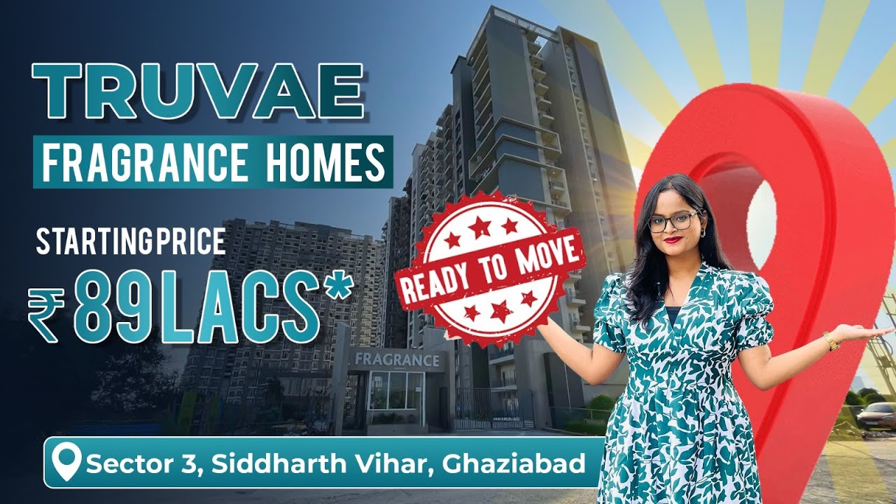 Fragrance Homes || 2/3 BHK READY TO MOVE Apartments || Siddharth Vihar, Ghaziabad