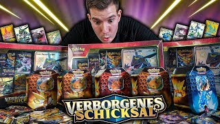 Das XXL SHINY Opening 😍 Verborgenes Schicksal Booster Opening