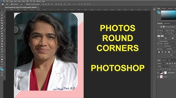 How to make Any Photos Round Corner in Photoshop