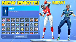 new spike it emote showcase with all fortnite nfl skins patriots eagles falcons more duration 11 40 - nfl fortnite dance