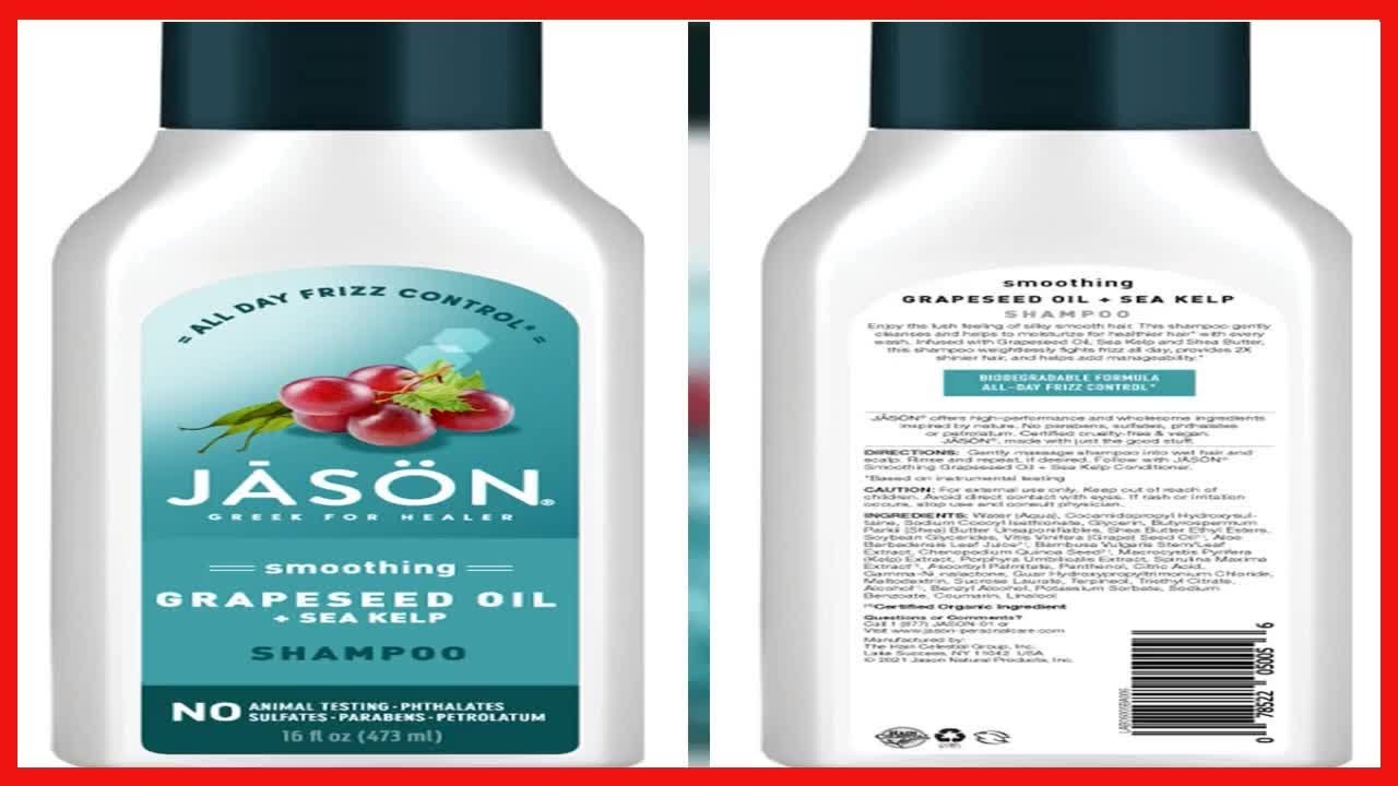 Great product -  Jason Shampoo, Smoothing Sea Kelp, 16 Oz