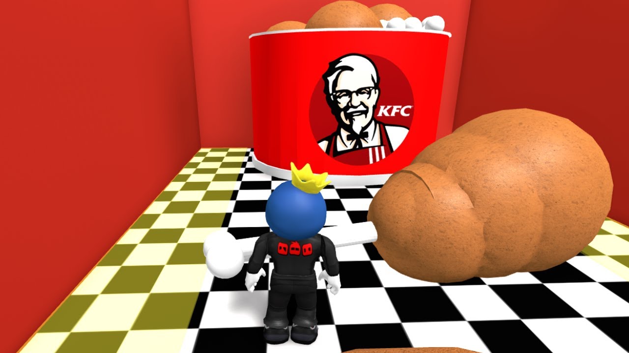 🍗Escape KFC Obby! 🍗* NO DEATH * SPEEDRUN 🍗