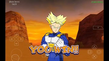 Trunks vs Majin Buu Dragon Ball z Shin Budokai 2