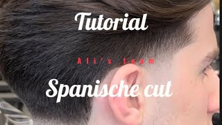 #tutorial #barbershop  spanische Cut ✅