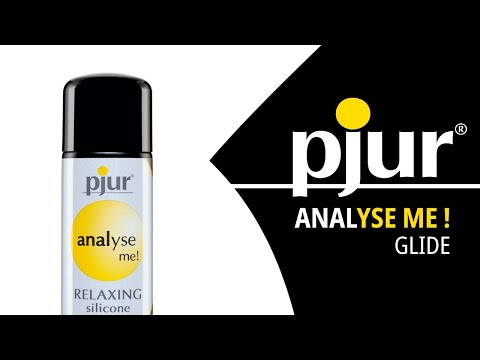 Pjur analyse me!glide jojoba silicone lubricant/Расслабляющий анальный лубрикант с экстрактом жожоба