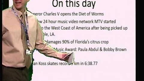 Plaza Middle School Broadcast January 22, 2014