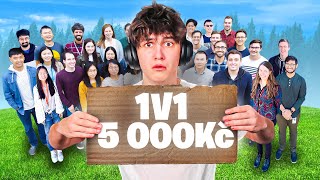 Vyzývám Náhodné Kolemjdoucí Na 1v1!