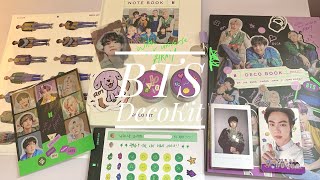 BTS DECO KIT unboxing 2022 💜📦 I got V photo card! | 방탄 데코 키트 언박싱 #BTSDecoKit