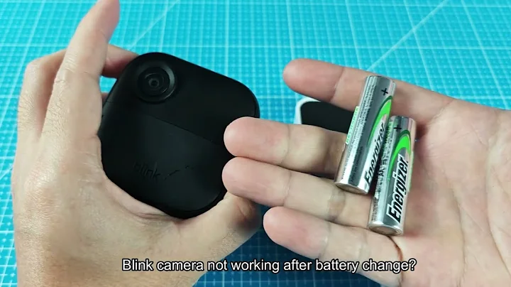 Blink Camera Not Working After Battery Change