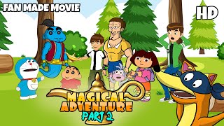 Magical Adventure Part 2 [Fanmade Movie] [Tamil] | dora meets shinchan, ben 10,doraemon,ash in tamil