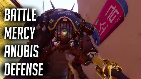 [Overwatch] Battle Mercy Epic Temple of Anubis Defense