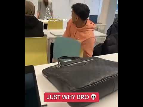 Throwing Chair In Class Is Wild