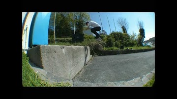 Fakie Frontside Flip Of A Loading Dock