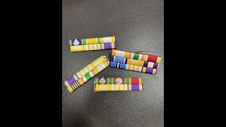 การติดแพรแถบสี อย่างย่อ สำหรับข้าราชการใหม่ | คมสัน สตูดิโอ |