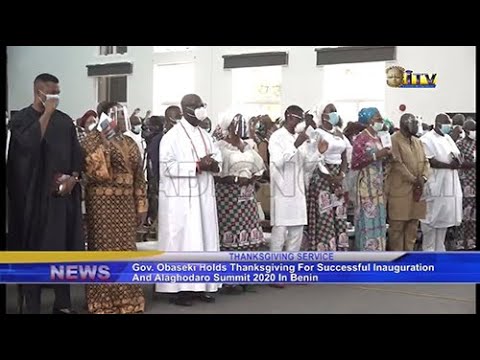 Gov. Obaseki holds thanksgiving for successful inauguration - YouTube