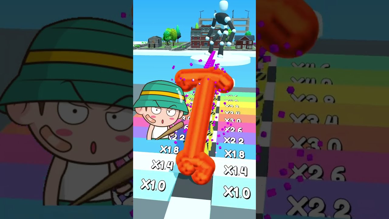 Tall Man Run Funny shorts | NORU Gaming 