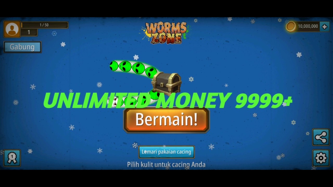 ZONA CACING Io MOD! UNLIMITED MONEY [2020]  YouTube