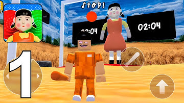 456 Run Challenge Season 3D - Full Gameplay Walkthrough Part 1 - 456 Squid Survival (Android, iOS)