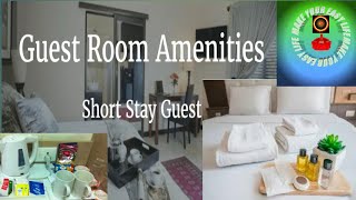 Standard Guest Room Aminities/ Supplies Use in Luxury Hotels Standard Guest Room Aminities/ Supplies Use in Luxury Hotels