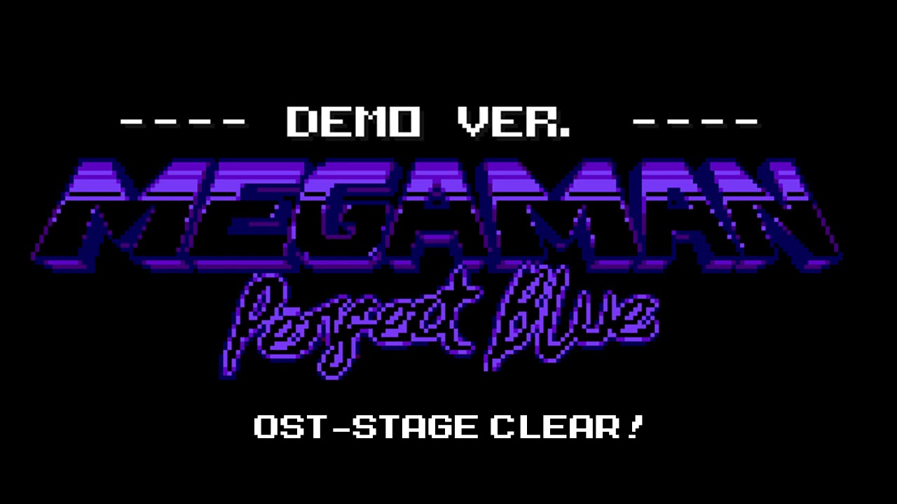 Mega Man Perfect Blue 