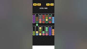 Ball sort level 1009