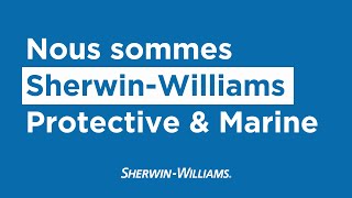 Nous sommes Sherwin-Williams Protective & Marine @SherwinWilliamsPMC