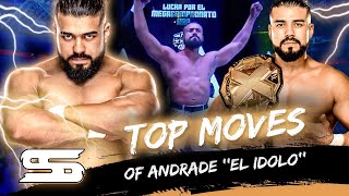 Top 102 Moves of Andrade El IDOLO