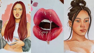 AESTHETIC DRAWING COMPILATION 😍