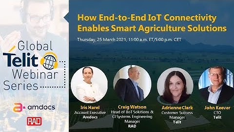 How End-to-End IoT Connectivity Enables Smart Agriculture Solutions