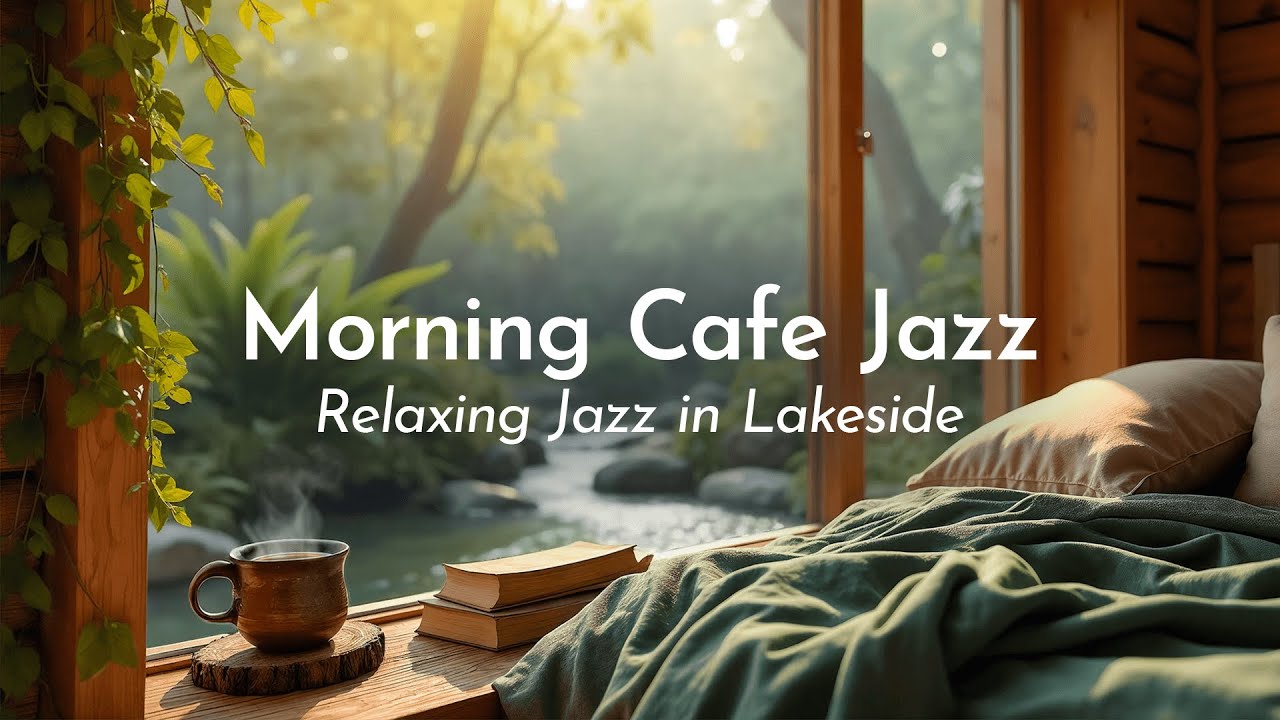 Morning Cafe Jazz Music | Relaxing Piano Jazz In Lakeside for ...