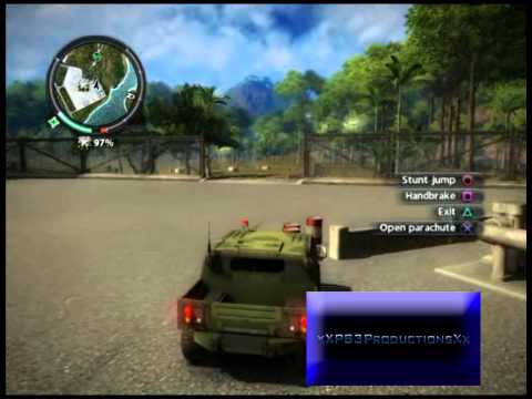 Just Cause 2 - Epic Explosive Barrel Kill HD