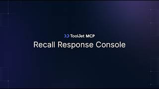 Build a Product Recall Console with @claude and ToolJet MCP!