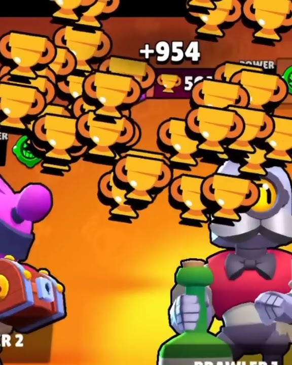  954 Trophies🏆!! #shorts #brawlstars