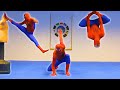 Taekwondo spiderman in real life  kicks  flips