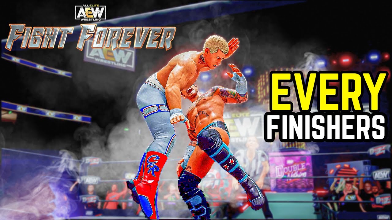 AEW FIGHT FOREVER: Epic Finishers Showcase | All Devastating Moves Revealed! PS5