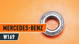 Wie MERCEDES-BENZ A-CLASS (W169) Radlagersatz wechseln - Video-Tutorial