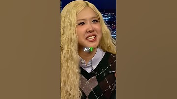 ROSÉ explains what APT. means 🤯🔥