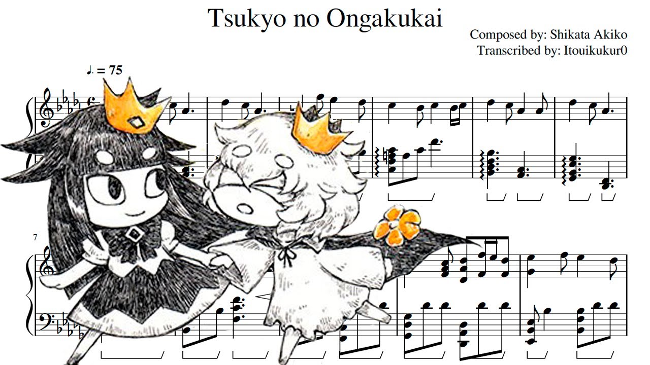 Tsukiyo no Ongakukai - The Liar Princess and the Blind Prince [Piano Transcription]