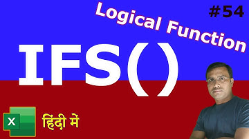 IFS Function in Excel | Difference Between IF & IFS in Hindi | Excel Globe Tutorial #54