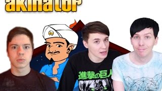Fordy Reacts to: Dan and phil play Akinator