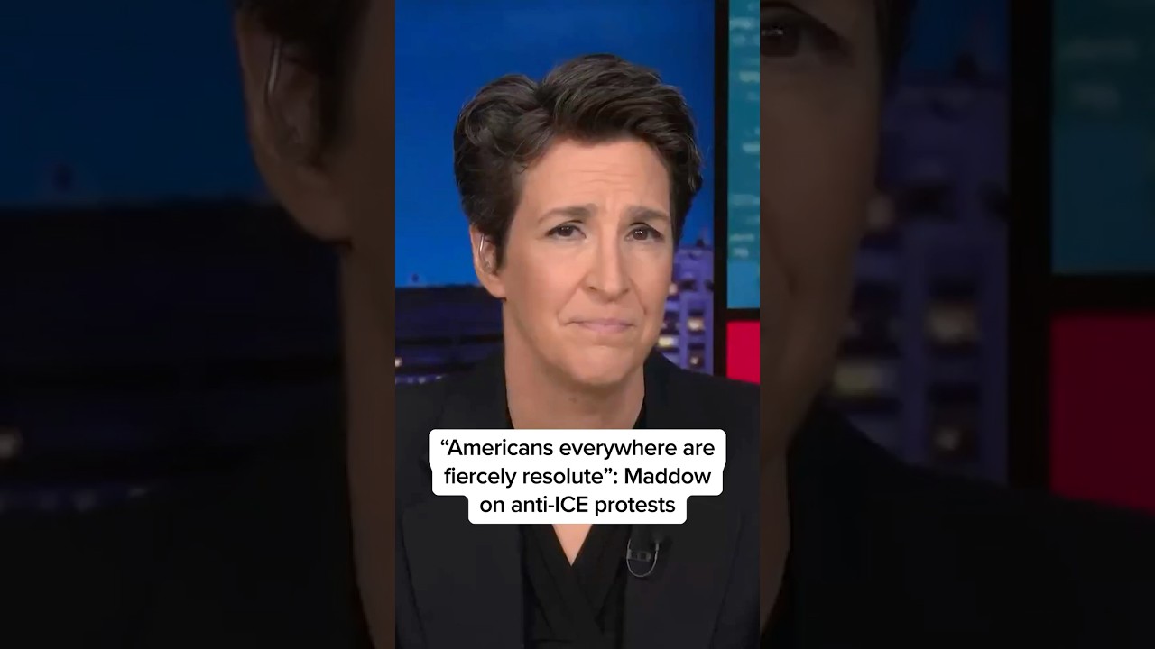 "Americans everywhere are fiercely resolute": Maddow on anti-ICE protests