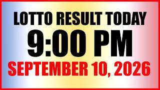 Lotto Result Today 9pm Draw September 10, 2026 PCSO screenshot 3