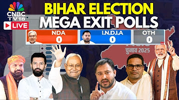 Bihar Elections Exit Poll 2025 LIVE: Nitish Kumar Vs Tejashwi Yadav | NDA Vs Mahagatbandhan | N18L