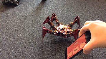Venom Hexapod - Bluetooth Control Demo