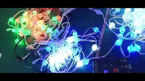 3d Light LED Pixel RGB DMX512 Control Christmas Tree Lights